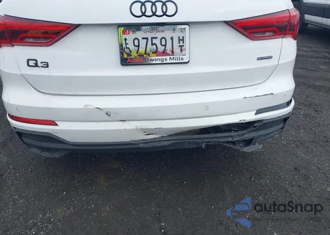 2024 Audi Q3 Premium Plus 45 Tfsi S Line Quattro Tiptronic z USA, uszkodzony, nr VIN WA1EECF32R1138828